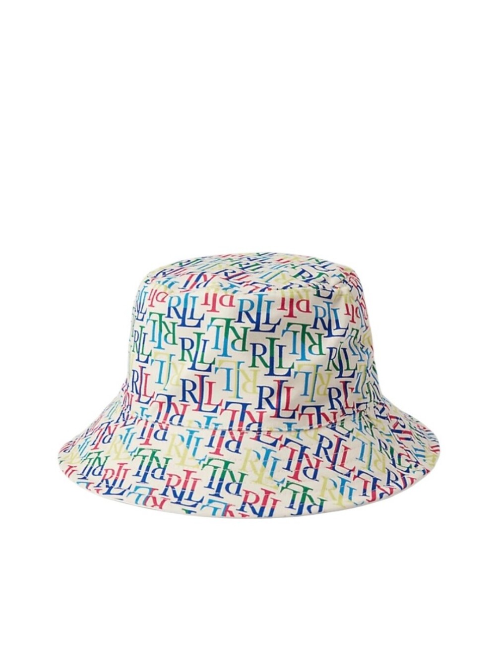 Ralph Lauren Logo Print Reversible Multi Color Bucket Hat - Picture 2 of 9